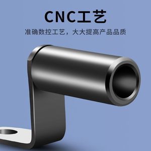 Aluminum Motorcycle <b>Mirror</b> Extension <b>Bracket</b> For Scooter Left Side Retrofit Upgrade Mounting Arm - Product Image 4