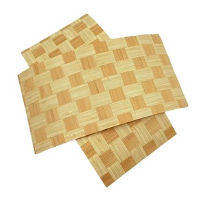 Panneau de meubles en placage de bambou tissé, écologique, texture lisse, plusieurs tailles, pour la décoration d'hôtels, matériaux de construction - Product Image 1