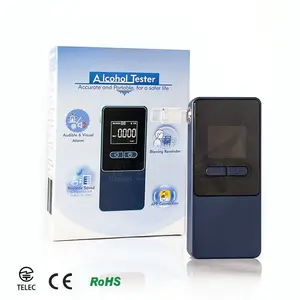 Factory wholesale good accurate alcohol tester LED alcohol breath testing analyzer AT808