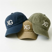 Gorra de Béisbol Deportiva Personalizable de 5 Paneles en Algodón Oxford Beige para Hombre y Mujer, con Visera Curva y Diseño de Equipo Bordado Plano