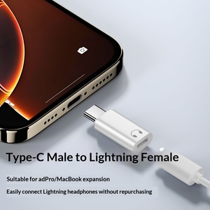 Adaptateur Type-C compatible avec les écouteurs 16 Convert, en matériau PC, pour tablette, écoute musicale et contrôle des appels - Product Image 4