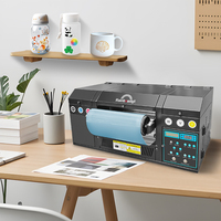 Nouvelle imprimante UV DTF A3 compacte avec impression à l'encre UV et laminage tout-en-un, machine d'impression de logos et d'autocollants pour boîtes cadeaux