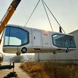 Maison-conteneur pour hébergement, café en plein air, maison mobile, capsule spatiale, voyage littéraire, nouvelle exposition mobile chinoise - Product Image 3