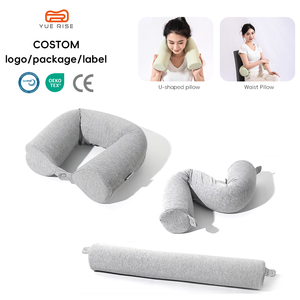 Bantal Leher Lipat Ringan YUE RISE, Bantal Leher Servikal Bulat Multifungsi Busa Memori, Bantal Leher untuk Kantor, Perjalanan, dan Yoga - Product Image 1