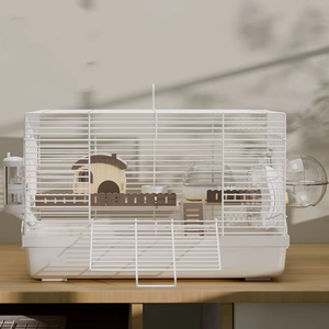 Bir süt tavuk büyük inkübatör Modern katı Metal kuş kafesi bebek papağan evcil hayvan taşıyıcı hiçbir montaj gerekli - Product Image 1