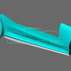 Nuevo Parachoques de Fibra de Carbono C257 CLS550 para Clase C <span class=keywords><strong>AMG</strong></span> 400 4 Puertas 2018-2019, Instalación con Tornillos - Product Image 6