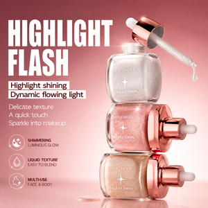 <span class=keywords><strong>Iluminador</strong></span> Líquido Brillante en 3 Colores, Disponible en Stock, Precio al por Mayor, Suministro al por Mayor, Maquillaje Facial, <span class=keywords><strong>Iluminador</strong></span> para Rostro y Cuerpo - Product Image 4