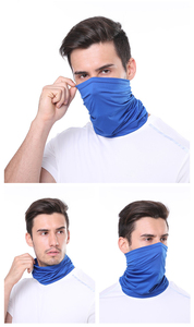 Masque de cyclisme en soie glacée, protection solaire extérieure, foulard magique polyvalent - Product Image 3