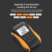Outil de fibre optique Y8 rechargeable VFL 15 mW, localisateur de défaut visuel, équipement de fibre optique portable 6 en 1, compteur de puissance optique OPM