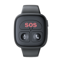 Traceur et localisateur GPS intelligent à code source ouvert pour enfants et personnes âgées, détection de chute 4G, bouton SOS, suivi en temps réel, bracelet en plastique