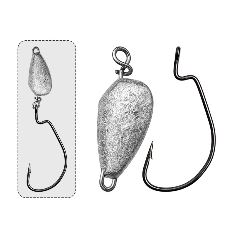 Tête plombée + Hameçon Multi
