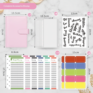 Carnet A6 vierge avec pages détachables, idéal comme cadeau d'affaires pour les amateurs de journalisation - Product Image 1