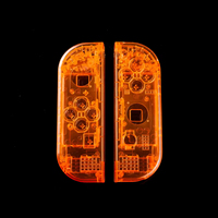 Coque transparente complète pour manettes Joy-Con gauche et droite de Switch, étui de protection transparent en cristal pour N Switch