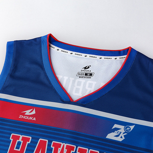 Wholesale latest design custom sublimation breathable basketball jersey - Product Image 5