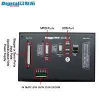 Ddcsv4.1 CNC Controlador fuera de línea 3 Ejes 500Khz Código G Mach3 USB Ethernet Similar Gsk Cnc Controller + Volante de parada de emergencia Mpg