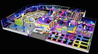 Équipements de jeux intérieurs 2026 : Parcs d'aventure interactifs avec piscine à balles, toboggan, trampoline et jouets pour bébés et enfants