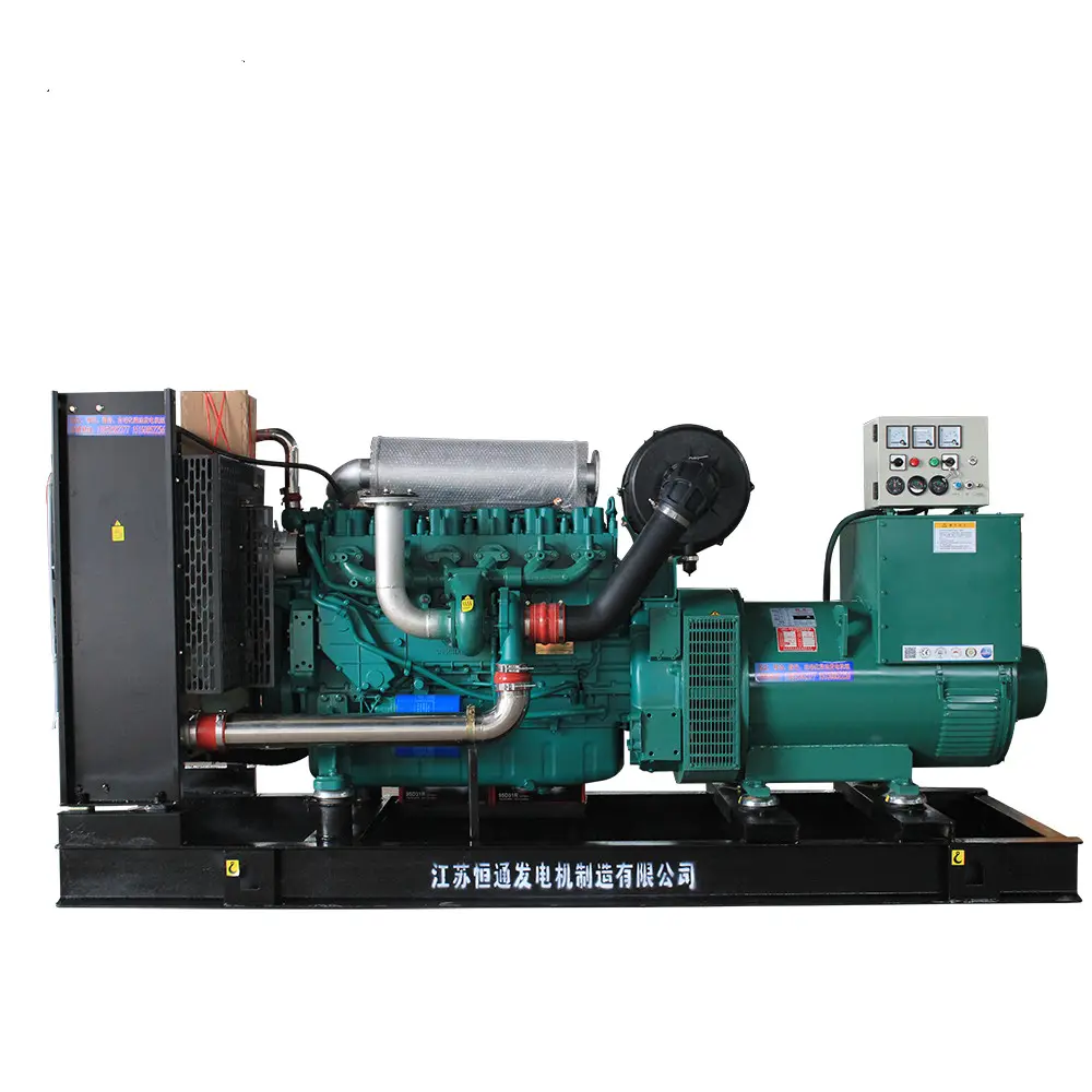 6 Cylinder Weichai Engine WP10D200E200 220kva Diesel Generator Set Open Type Silent Type For Optional