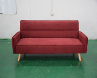 Canapés-lits pliants en tissu bleu, best-sellers, design moderne pour salon et chambre - Vente en gros d'usine