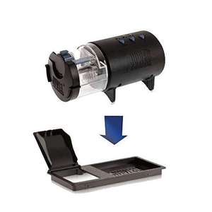 Distributeur automatique de nourriture pour poissons facile à utiliser avec minuterie réglable, en plastique, pour aquarium de salon - Product Image 2