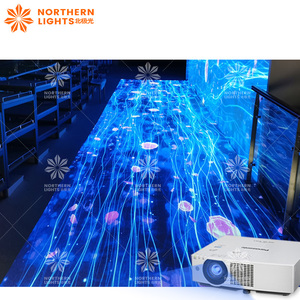 <strong>Virtual</strong> Reality Fish Image Floor Interactive Projection <strong>System</strong> 3D Advertising Display Hologram Projector - Product Image 3