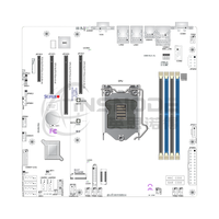 Carte mère de serveur MBD-X12STL-F, socket unique LGA-1200, Intel Xeon E-2300 C252, DDR4, Micro ATX, carte mère industrielle pour PC, véhicule