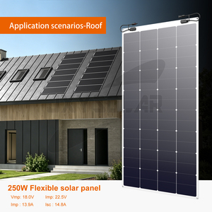 Módulo Solar Flexible HPBC de 200 Vatios y 20 Voltios, Contacto Trasero, 26% de Alta Eficiencia, Flexible, Delgado y Ligero para Barco JXY-C200B High E - Product Image 5