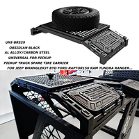 Support de toit réglable pour camionnette, porte-roue de secours pour JEEP WRANGLERJT BYD FORD Raptor150 RAM Tundra RANGER