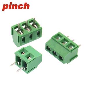 Bloque de terminales de tornillo Pinch DGKF128 de 7.5 mm para montaje en PCB, color verde, para electrónica y aparatos eléctricos - Product Image 4