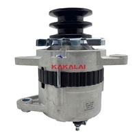 Alternateur 24V 600-821-6130 pour Komatsu PC200-1 PC200-3 PC200-5 S6D105 6D105 - Ensemble alternateur moteur