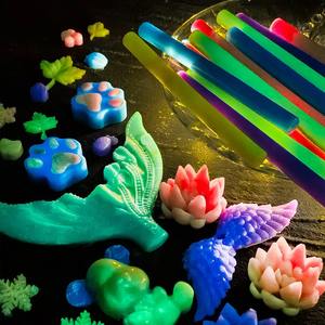 Barras de Cera Luminosa Suidis, Cera de Parafina que Brilla en la Oscuridad, Forma Personalizable, Kit de Bricolaje para Velas Artísticas de Boda - Product Image 4