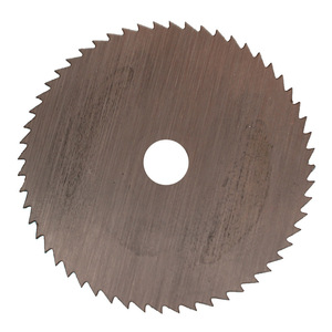 Hoja de sierra de acero de alta velocidad de 115 mm redonda para cortar madera, eje de 22.23 mm, hoja fija - Product Image 1