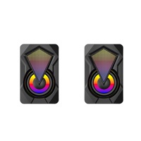 Altavoz Mini 2.0 Impermeable al por Mayor, Accesorios para PC, Iluminación para Gamers, Altavoz USB RGB Portátil de Escritorio para Computadora