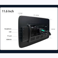 Moniteur d'appui-tête de véhicule 11.6 pouces IPS écran tactile Android TV lecteur vidéo dédié pour Volvo XC90 S90 V90 XC60 affichage intelligent