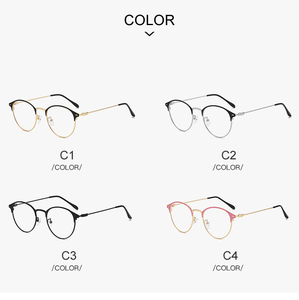 DOISYER-marcos de metal fotocromático para gafas, bloqueo de luz azul, retro, redondo, con cambio de color, <span class=keywords><strong>2022</strong></span>, 40%, venta al por mayor - Product Image 5