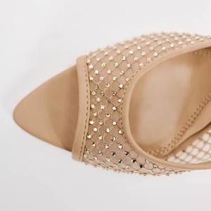 Babouches Sandales Confortables à Talons Hauts Sexy pour Femme, en Gros, à Contrefort Ouvert pour Usage Extérieur Estival - Product Image 3