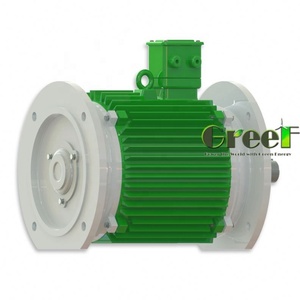 Générateur à aimants à grand couple de 20 kW 300 tr/min pour système hydroélectrique à roue Pelton/système éolien - Product Image 4