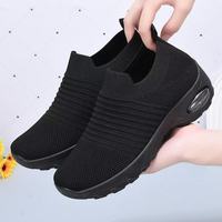 Chaussures de sport et de randonnée décontractées respirantes à coussin d'air pour femmes, grandes tailles, populaires à l'international