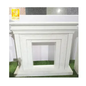 Factory Price OEM Hand Sculpture Marble Fireplace