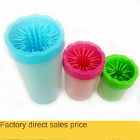 Nouvelle Machine à Laver les Pattes de Chien, Grande Taille, en Caoutchouc et Silicone, Produits de Bain en Stock