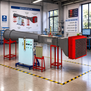 Equipo de Laboratorio para Túnel de Viento Industrial |   Sistema Electrónico de Prueba de Flujo de Aire de Alta Precisión 220V/380V para Aerodinámica de Acero - Product Image 1