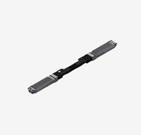 Kabel Breakout Tembaga Aktif OSFP NDR Twin-port 5M 800G 2x400G IB/800GbE untuk Server AI GPU HPC Cluster DGX