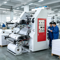 Machine d'impression de film plastique haute vitesse 2 couleurs HDPE LDPE PE PP OPP BOPP
