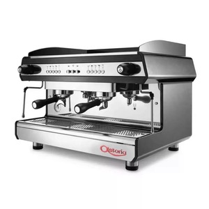 Máquina de Espresso de Doble Cabezal Ostoria Targa, Acero Inoxidable, Semiautomática, Cafetera Comercial - Product Image 2