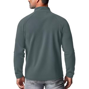 Sudadera de Forro Polar con Cierre de Cremallera para Hombre, Ligera, Térmica, Corte Regular, Cuello Alto, Material de Poliéster - Product Image 2