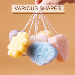 Éponge faciale en konjac naturelle et sûre pour bébé, écologique, douce, exfoliante et nettoyante, vente en gros - Product Image 4