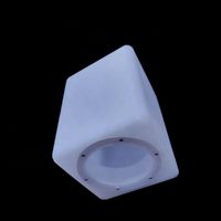Abat-jour en PC PMMA rond moulé par injection sur mesure, diffuseur d'ampoule LED opale, abat-jour en plastique pour lampe d'ambiance OEM ODM