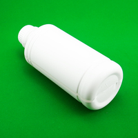 Bouteille en plastique avec bouchon à vis de 1000 ml, logo personnalisé, impression sérigraphique HDPE, emballage industriel