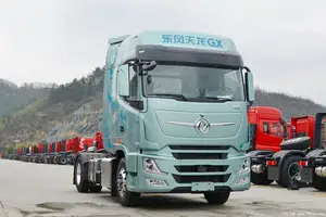 Dongfeng Bedrijfswagen Tianlong Vlaggenschip Gx 520 Hp 4x2 Amt Auto Gear Tractor (Nationaal 6)