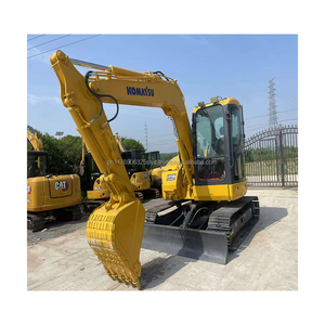 Excavadora de cadenas Komatsu PC78US-8 usada, miniexcavadora hidráulica de 7 toneladas, equipo de construcción con motor, caja de cambios y bomba - Product Image 4