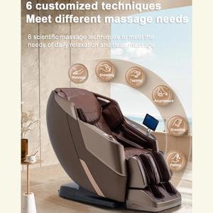 Fauteuil de massage intelligent et moderne en cuir, portable, avec fonction chauffante, 3D, zéro gravité, corps entier - Product Image 2